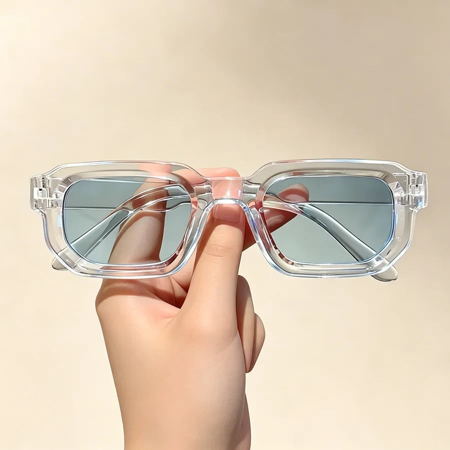 Lunettes de soleil vintage rectangulaires